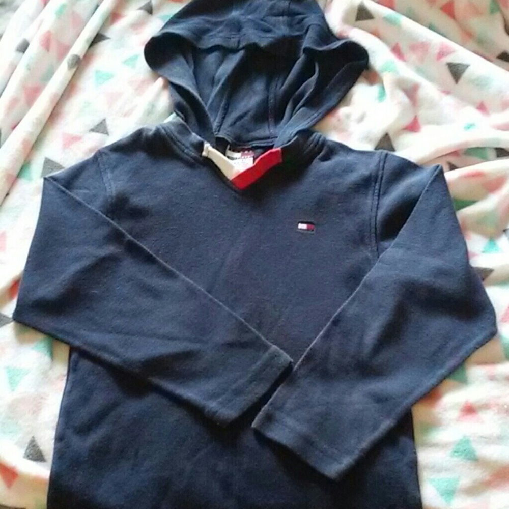 Boys Tommy Hilfiger hooded sweater